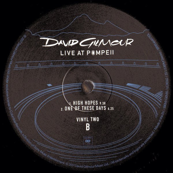 David Gilmour - Live At Pompeii (Vinyl, DLC)