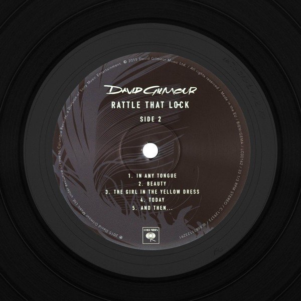 David Gilmour -  Rattle That Lock (Vinyl, DLC)