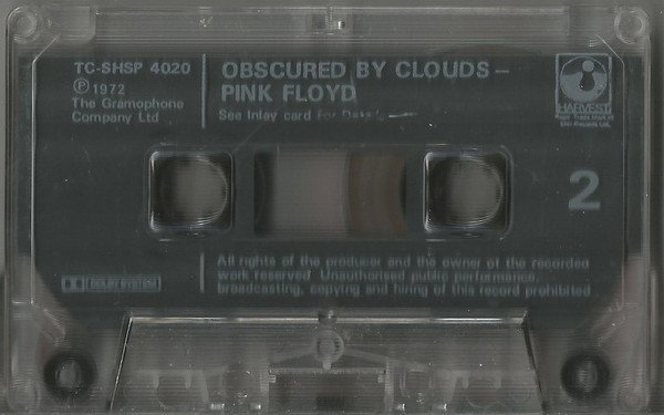Pink Floyd - Obscured By Clouds (Kassette)