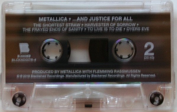Metallica - ...And Justice For All (Kassette)