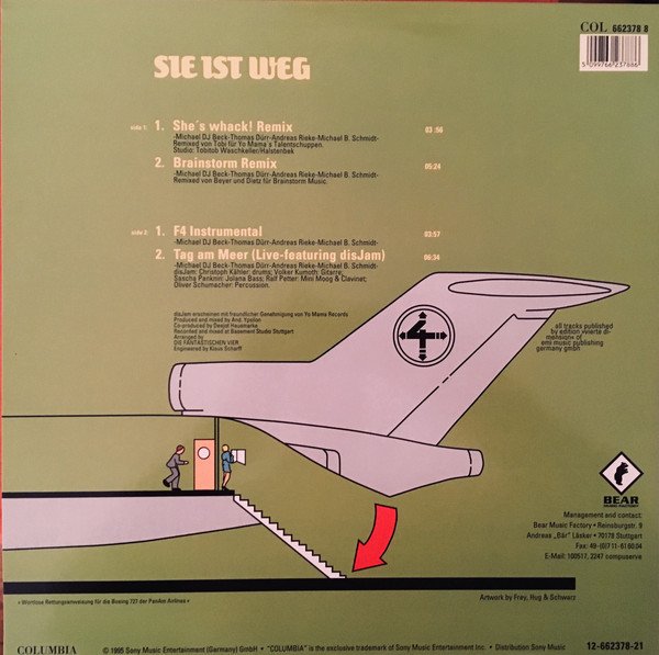 Fantastischen Vier - Sie Ist Weg (Remixes) (Vinyl Maxi Single)