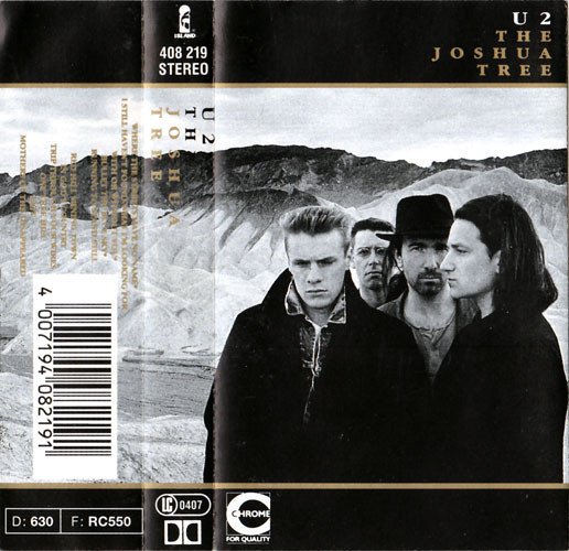 U2 ‎– The Joshua Tree (Kassette)