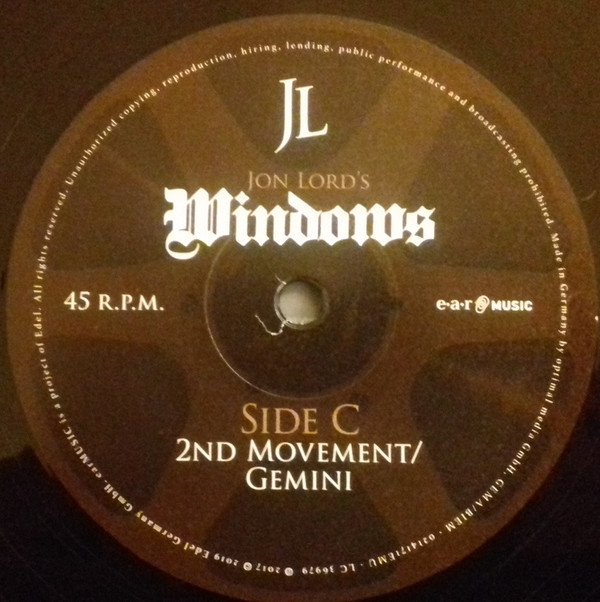 Jon Lord - Windows (Vinyl)