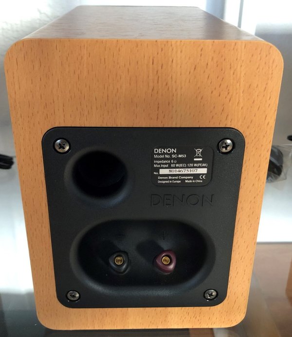 Denon - Lautsprecher SC-M53 Buche (2Stück)