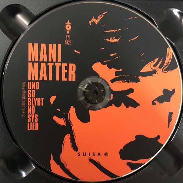 Mani Matter ‎– Und So Blybt No Sys Lied (CD)