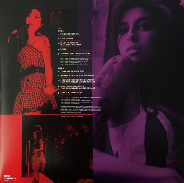 Amy Winehouse ‎– At The BBC (Vinyl, DLC)