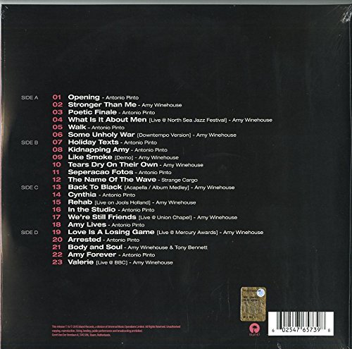 Amy Winehouse , Antonio Pinto ‎– Amy (The Original Soundtrack) (Vinyl)