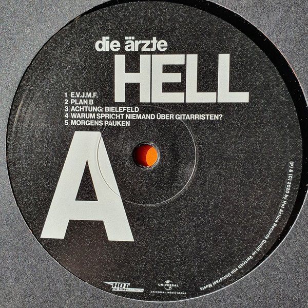 Ärzte - Hell (Vinyl, Book)