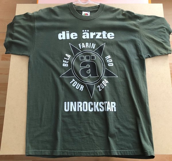 Ärzte - Unrockstar Tour 2004, 18.7 CH Bern Gurtenfestival (T Shirt)