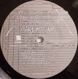 Metallica - Garage Inc. (Vinyl)