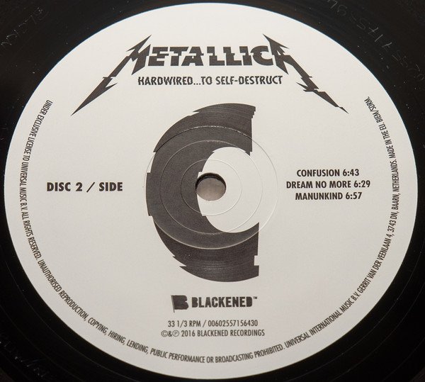 Metallica - Hardwired...To Self-Destruct (Vinyl, DLC)