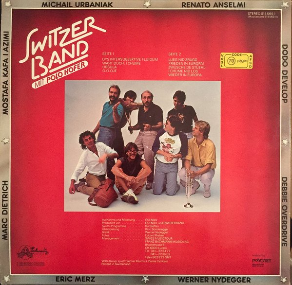 Switzerband Mit Polo Hofer - Switzerband Mit Polo Hofer (Vinyl)