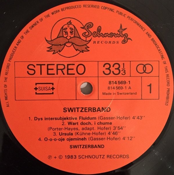 Switzerband Mit Polo Hofer - Switzerband Mit Polo Hofer (Vinyl)