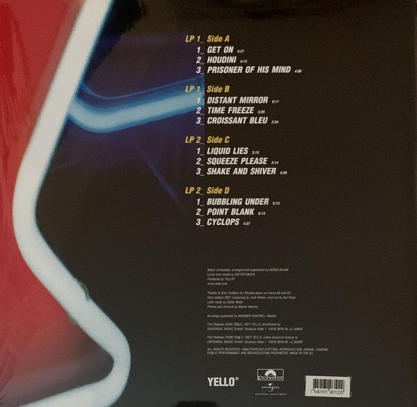 Yello - Motion Picture (Vinyl)