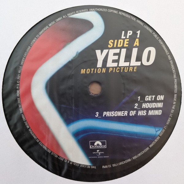 Yello - Motion Picture (Vinyl)