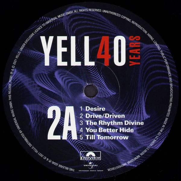 Yello - Yell40 Years (Vinyl)