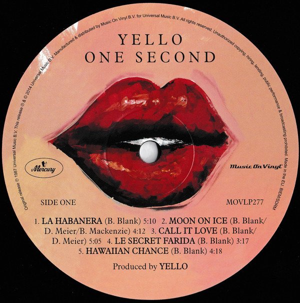 Yello - One Second (Vinyl)