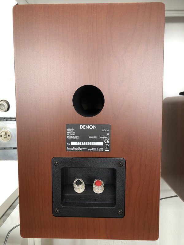 Denon - Lautsprecher SC-F107 Kirsch (2Stück)