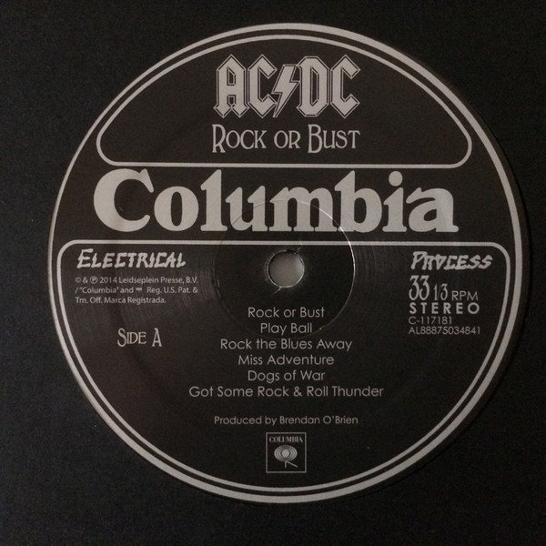 AC/DC - Rock Or Bust (Vinyl, CD)
