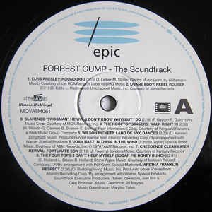 Various Artists ‎– Forrest Gump (The Soundtrack) (Vinyl)
