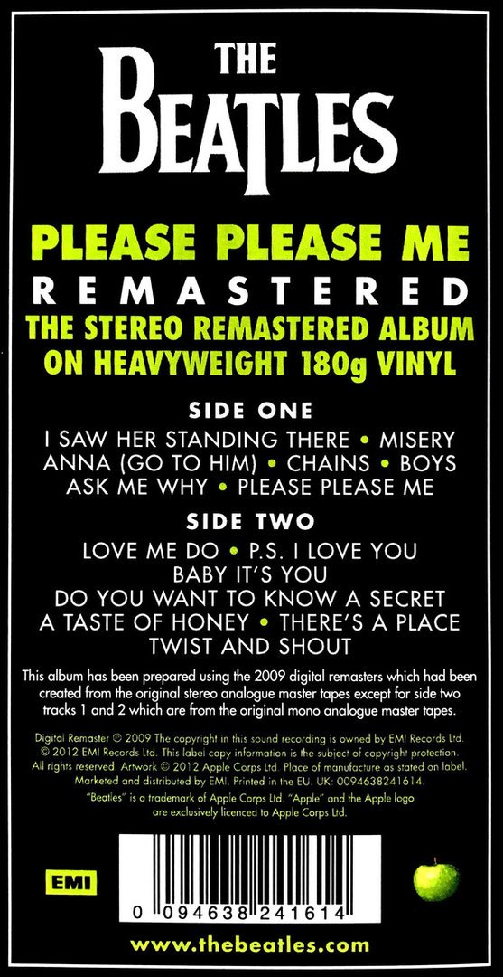 Beatles - Please Please Me (Vinyl)