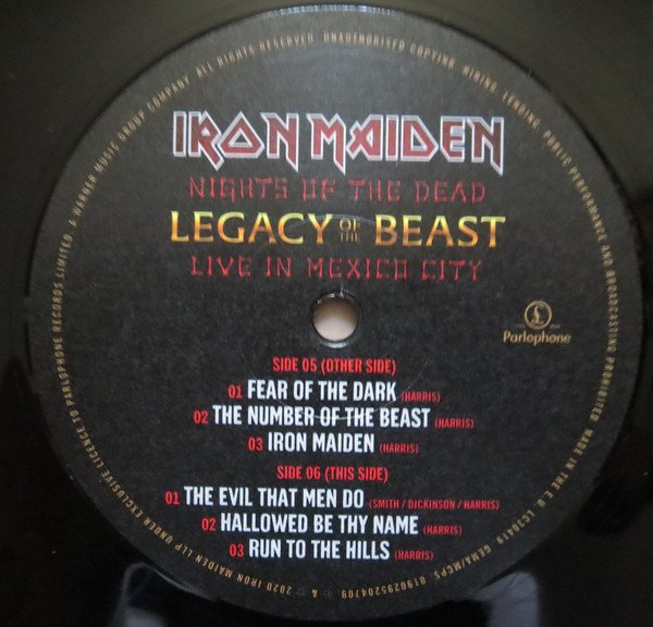 Iron Maiden -  Nights Of The Dead, Legacy Of The Beast: Live In Mexico City (Vinyl)