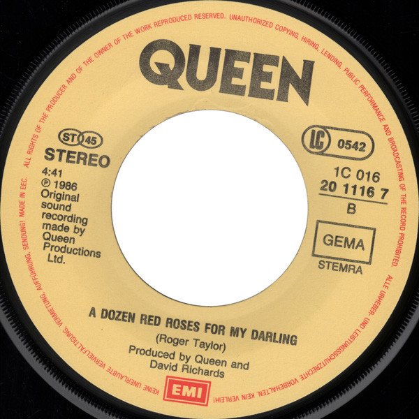 Queen - A Kind Of Magic (Vinyl Single)