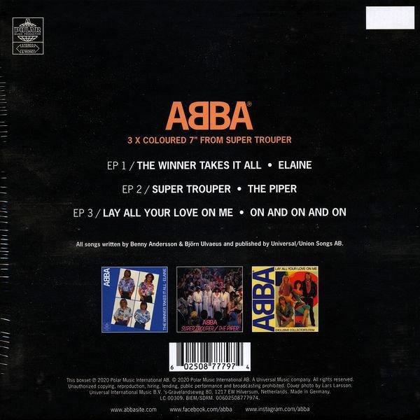 ABBA - Super Trouper / The Singles (Vinyl Singles)