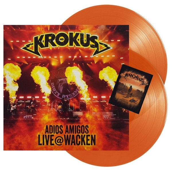 Krokus - Adios Amigos Live@Wacken (Orange Vinyl)