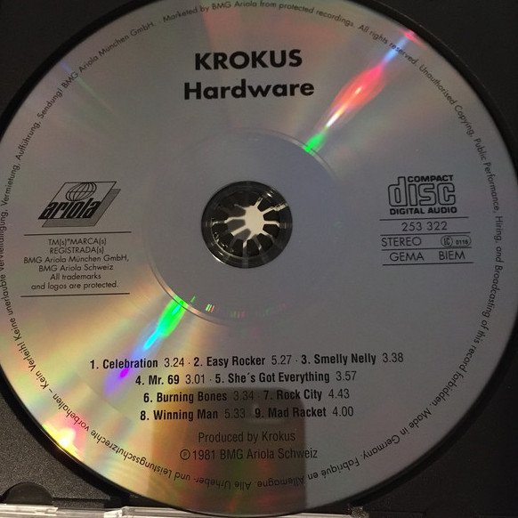 Krokus - Hardware (CD)