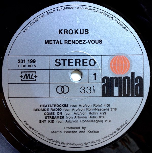 Krokus - Metal Rendez-vous (Vinyl)
