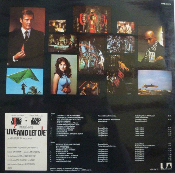 Various Artists - Live And Let Die (James Bond) (Vinyl)