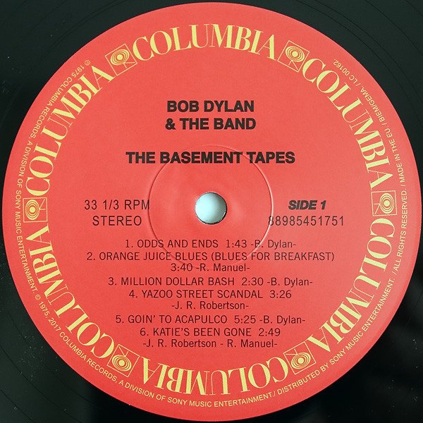 Bob Dylan & The Band ‎– The Basement Tapes (Vinyl)