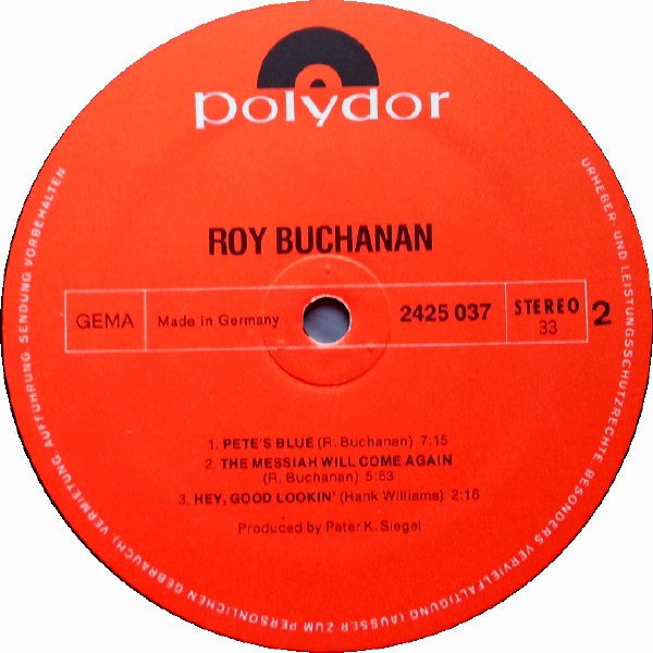 Roy Buchanan - Roy Buchanan (Vinyl)
