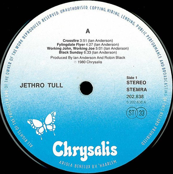 Jethro Tull - A (Vinyl)