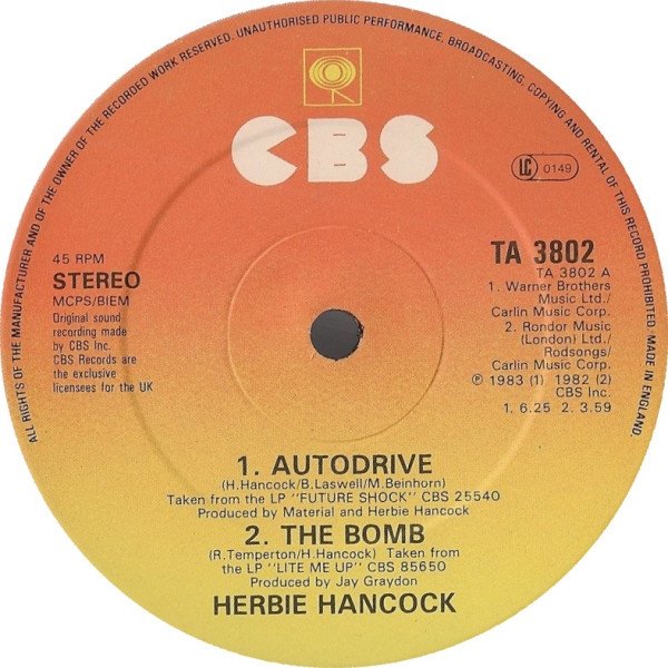 Herbie Hancock – Autodrive (Vinyl)