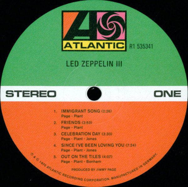 Led Zeppelin - Led Zeppelin III (Vinyl)