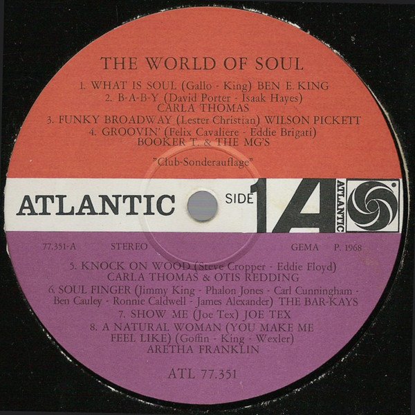 Various Artists - The World Of Soul (Vinyl)