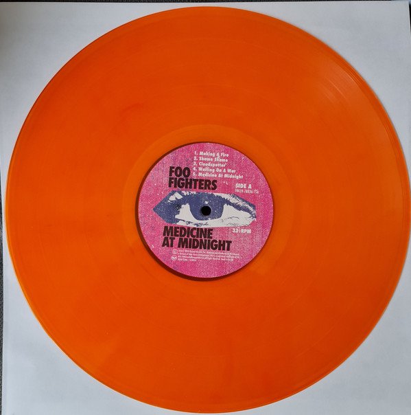 Foo Fighters ‎- Medicine At Midnight (Orange Vinyl)