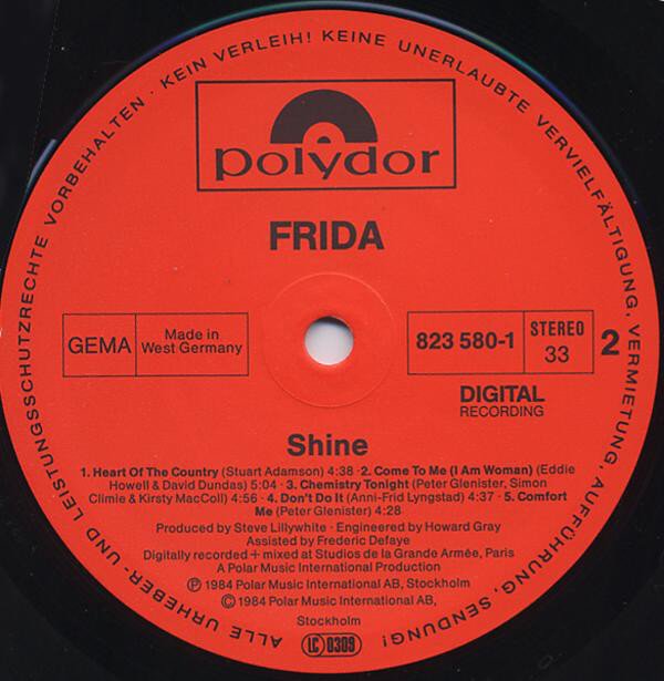 Frida - Shine (Vinyl)