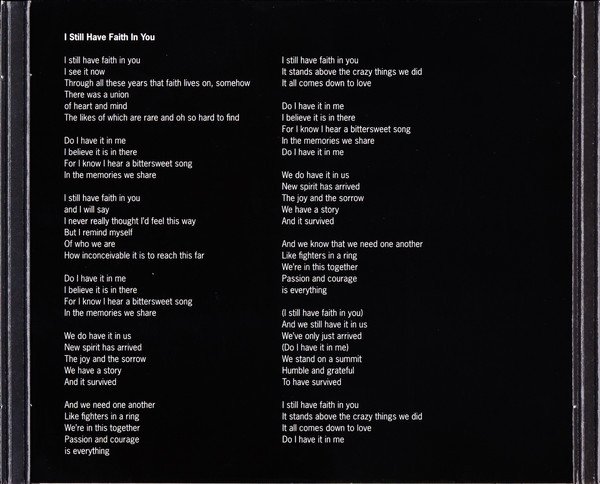 ABBA - I Still Have Faith In You (CD Single)