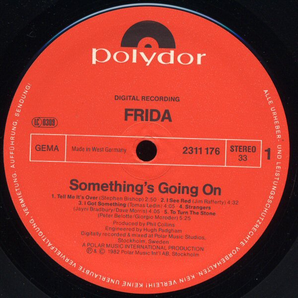 Frida - Something's Going On (Vinyl)