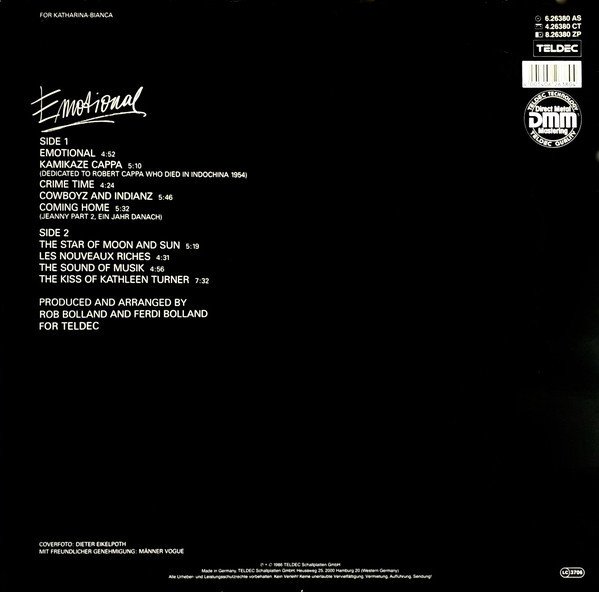 Falco - Emotional (Vinyl)
