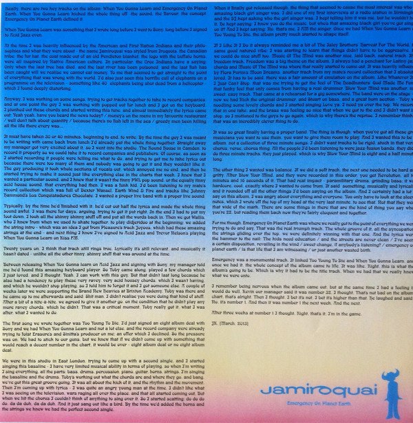Jamiroquai - Emergency On Planet Earth (Vinyl, DLC)