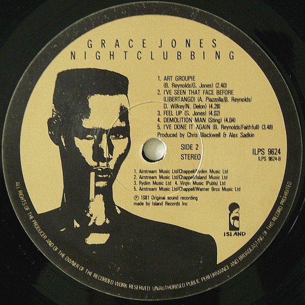 Grace Jones - Nightclubbing (Vinyl)