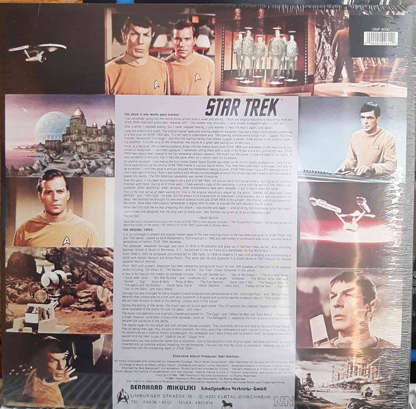 Alexander Courage – Star Trek - From The Original Pilots (Vinyl)
