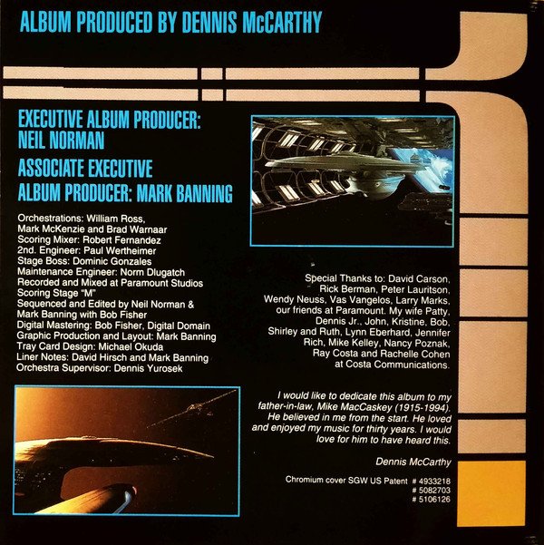Dennis McCarthy – Star Trek Generations (Original Motion Picture Sound (CD)