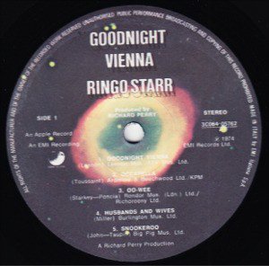 Ringo Starr - Goodnight Vienna (Vinyl)