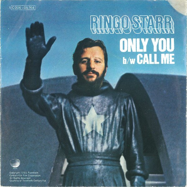 Ringo Starr ‎– Only You (Vinyl Single)