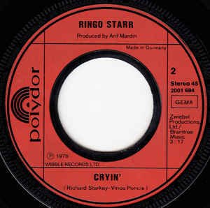 Ringo Starr ‎– A Dose Of Rock'n'Roll (Vinyl Single)